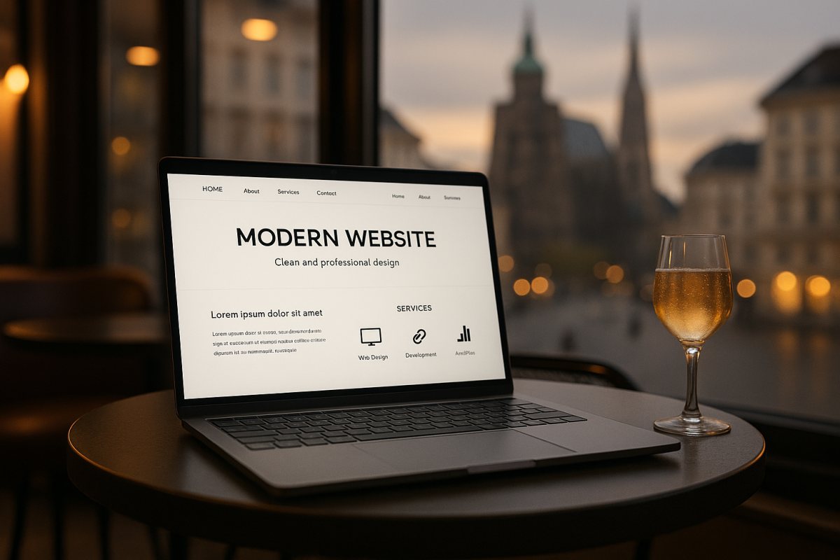 Getränkemarken Website Wien: Wie lokale Unternehmen ihre Online-Präsenz aufbauen